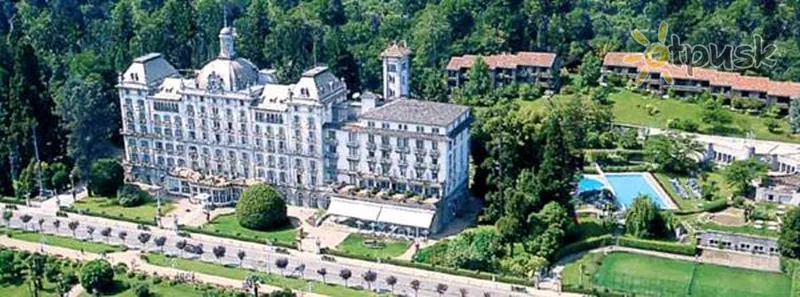 Фото отеля Grand Hotel Des Iles Borromees 5* Ežeras Maggiore Italija išorė ir baseinai