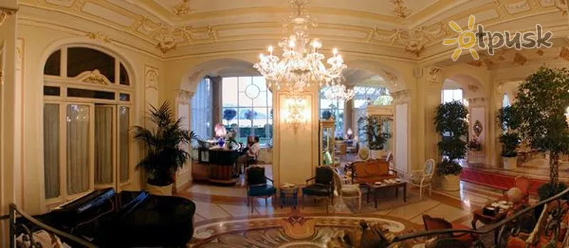 Фото отеля Grand Hotel Des Iles Borromees 5* Оз. Маджоре Італія лобі та інтер'єр