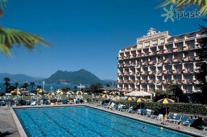 Фото отеля Grand Hotel Bristol 5* оз. Маджоре Италия экстерьер и бассейны