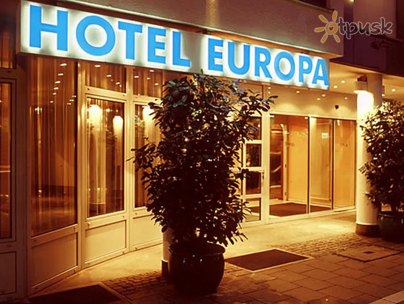 Фото отеля Europa 4* Miunchenas Vokietija išorė ir baseinai