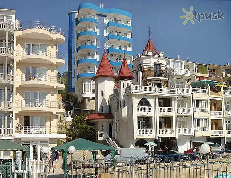Фото отеля Интер-отель 3* Алушта Крым экстерьер и бассейны