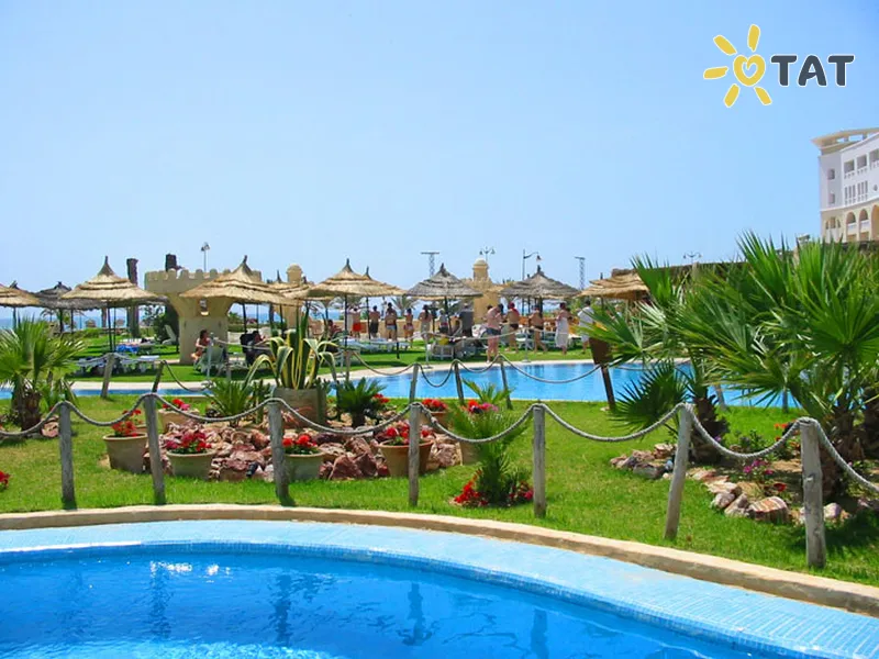 Фото отеля Palador Sultan Beach 4* Хаммамет Туніс екстер'єр та басейни