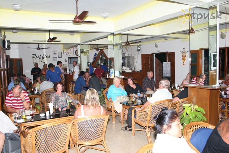 Фото отеля Ruffles Beach Resort 2* Šiaurės Goa Indija barai ir restoranai