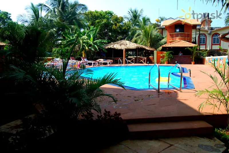 Фото отеля Ruffles Beach Resort 2* Ziemeļu goa Indija ārpuse un baseini