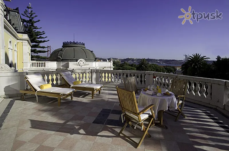 Фото отеля Pestana Palace Lisboa 5* Лиссабон Португалия экстерьер и бассейны
