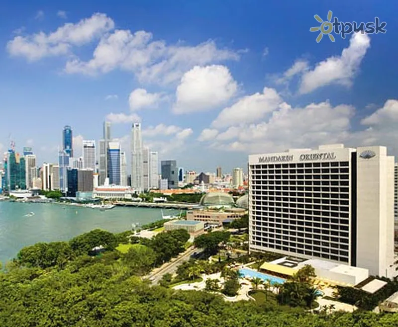 Фото отеля Mandarin Oriental 5* Сингапур Сингапур экстерьер и бассейны