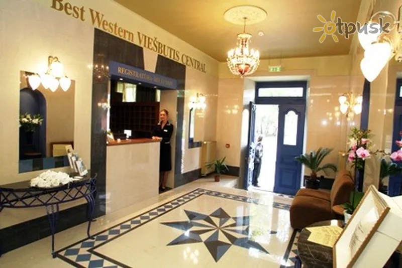 Фото отеля Best Western Central 4* Друскінінкай Литва лобі та інтер'єр