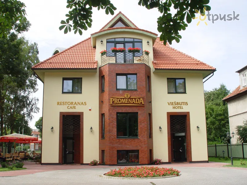 Фото отеля Promenada 3* Klaipėda Lietuva išorė ir baseinai