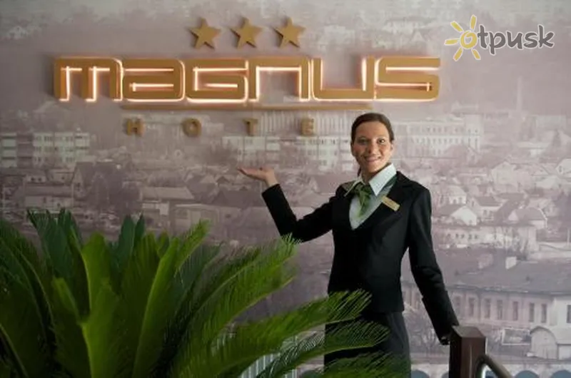 Фото отеля Magnus 3* Каунас Литва лобби и интерьер