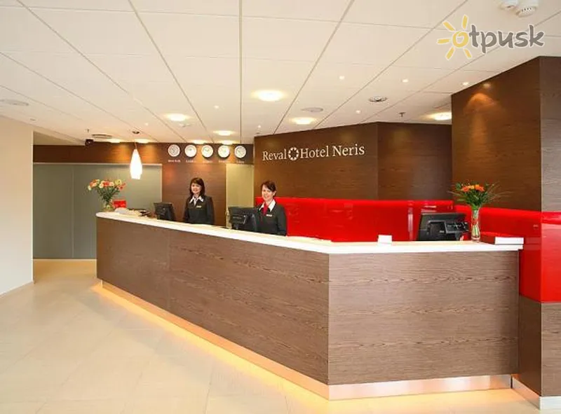 Фото отеля Reval Hotel Neris 3* Каунас Литва лобби и интерьер