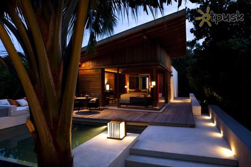 Фото отеля Alila Villas Hadahaa 5* Северный Мале Атолл Мальдивы экстерьер и бассейны
