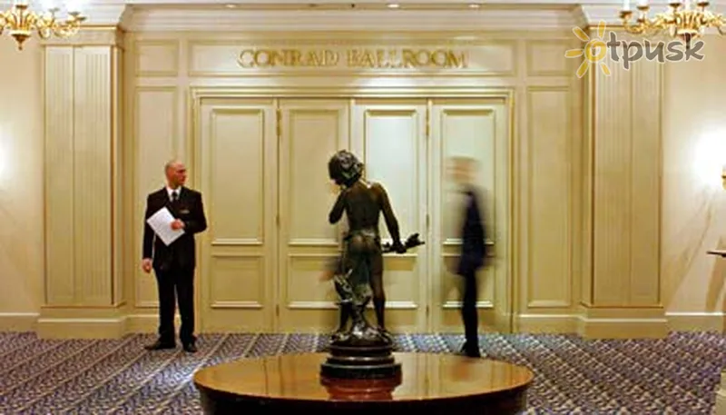 Фото отеля Conrad 5* Брюссель Бельгия лобби и интерьер
