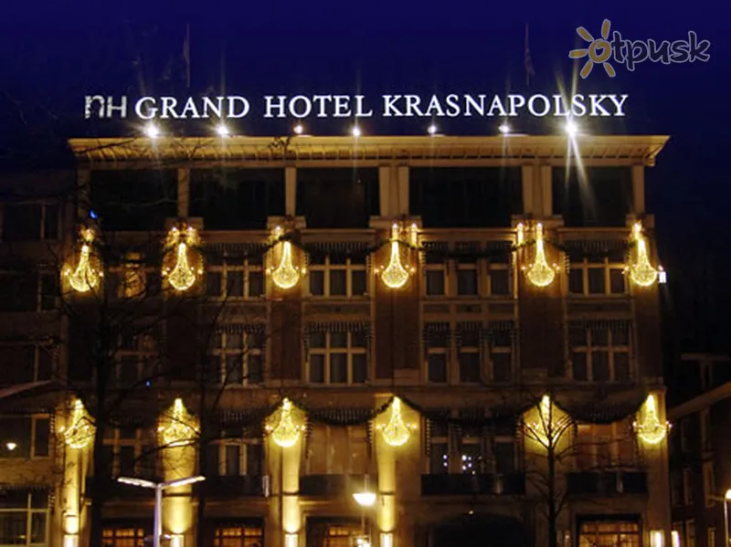 Фото отеля NH Grand Hotel Krasnapolsky 5* Amsterdamas Nyderlandai išorė ir baseinai