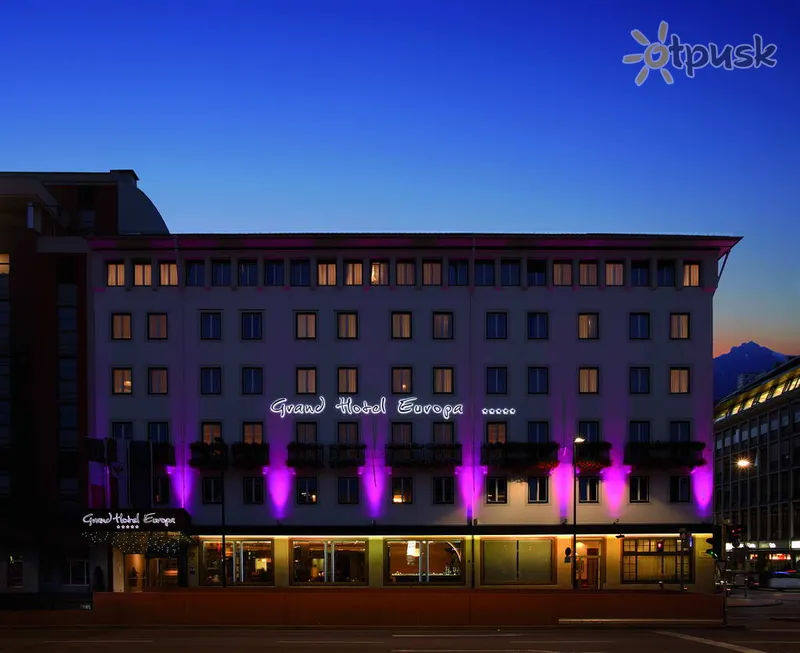 Фото отеля Grand Hotel Europa 5* Инсбрук Австрия экстерьер и бассейны