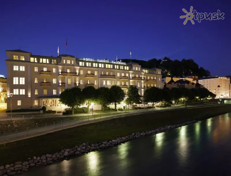 Фото отеля Sacher Salzburg 5* Зальцбург Австрия экстерьер и бассейны