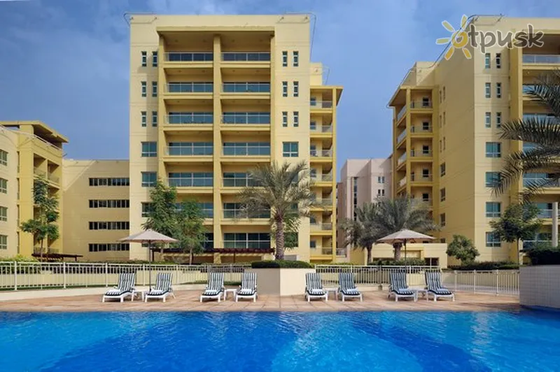 Фото отеля Nuran Greens Serviced Residences 4* Дубай ОАЕ екстер'єр та басейни