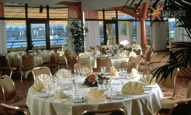 Фото отеля Grand Hotel Kempinski Geneva 5* Ženeva Šveicarija barai ir restoranai