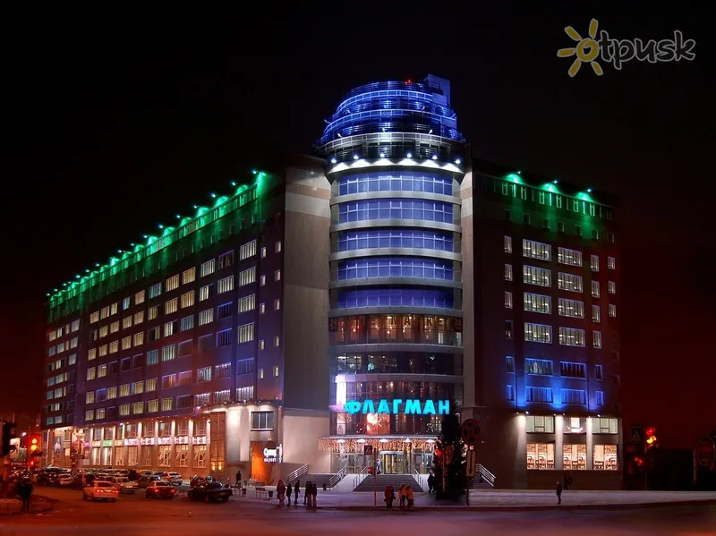 Фото отеля Флагман Отель 3* Омск россия экстерьер и бассейны