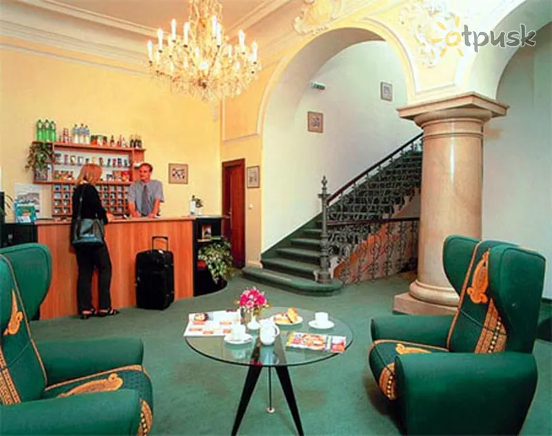 Фото отеля Mozart 3* Karlovi Varai Čekija fojė ir interjeras