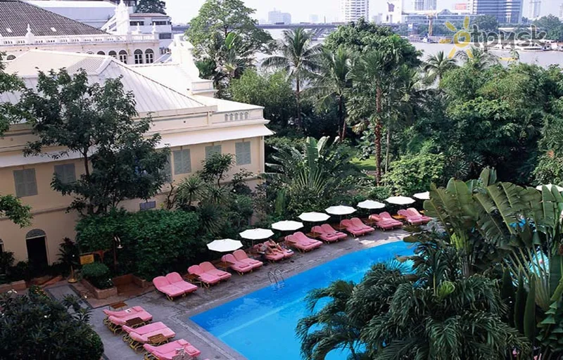 Фото отеля Mandarin Oriental Bangkok 5* Bankokas Tailandas išorė ir baseinai