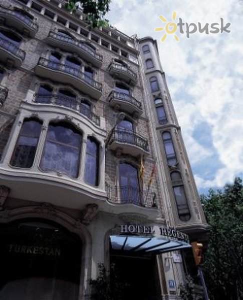 Фото отеля HСС Regente 4* Барселона Испания экстерьер и бассейны