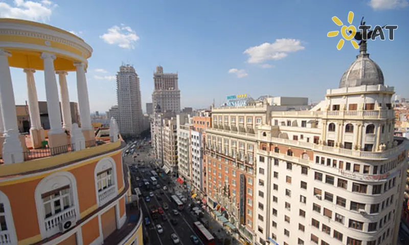 Фото отеля Senator Espana 4* Мадрид Іспанія екстер'єр та басейни