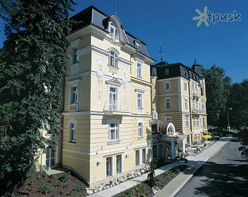 Фото отеля San Remo 4* Марианске-Лазне Чехия экстерьер и бассейны