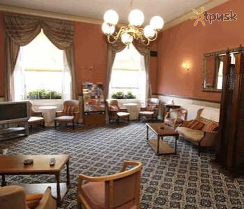 Фото отеля The Osbourne Hotel 2* Едінбург Великобританія лобі та інтер'єр