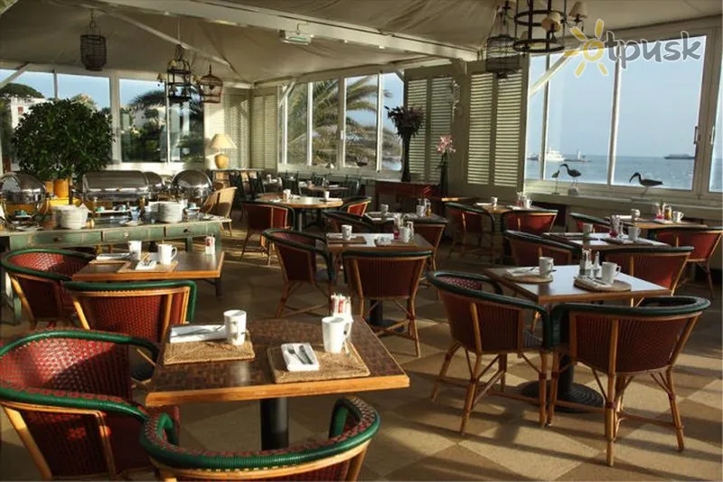 Фото отеля Garden Beach Hotel 4* Жуан ле Пен Франція бари та ресторани