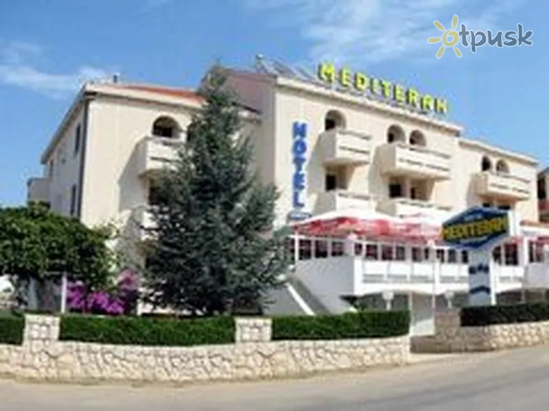 Фото отеля Mediteran 3* Задар Хорватія екстер'єр та басейни