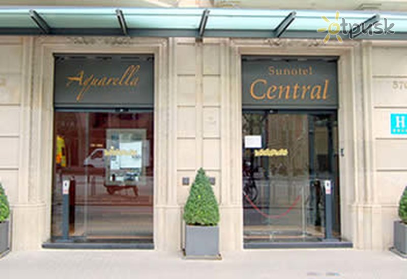 Фото отеля Sunotel Central 4* Барселона Испания экстерьер и бассейны