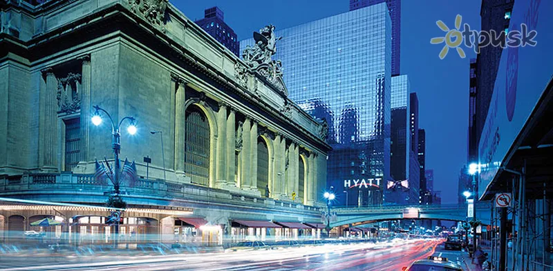 Фото отеля Grand Hyatt New York 5* Нью-Йорк США экстерьер и бассейны