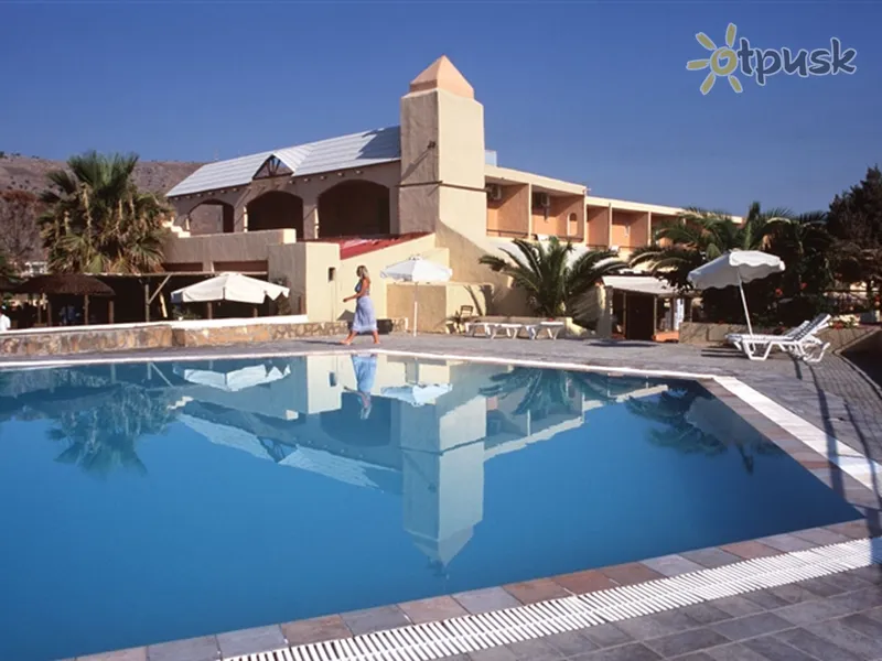 Фото отеля Montemar Beach Resort 3* Rodas Graikija išorė ir baseinai