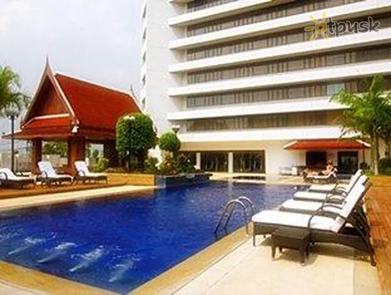 Фото отеля Dusit Thani Manila 5* о. Лусон – Маніла Філіппіни екстер'єр та басейни