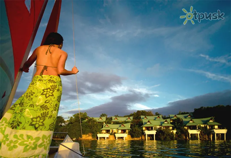 Фото отеля Badian Island Resort & SPA 5* о. Себу Филиппины экстерьер и бассейны