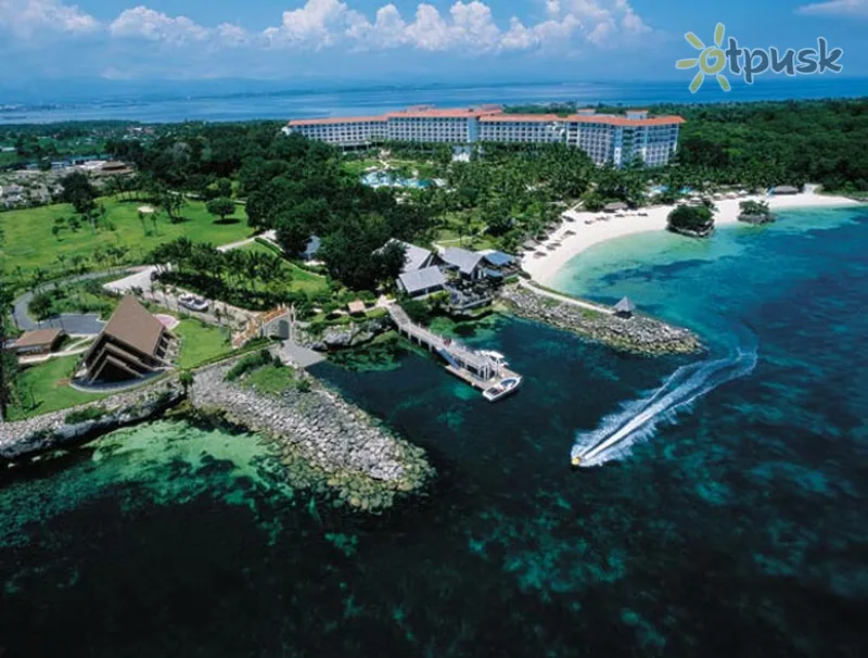 Фото отеля Shangri-La's Mactan Island Resort 5* apie. Cebu Filipinai išorė ir baseinai
