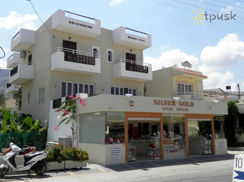 Фото отеля Smaragdine Beach Hotel 2* о. Крит – Іракліон Греція екстер'єр та басейни