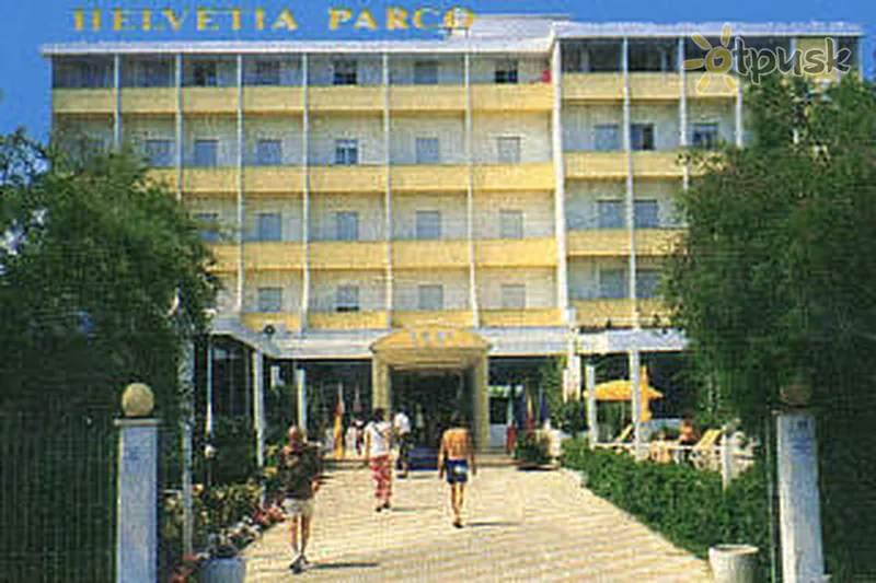 Фото отеля Helvetia Parco 3* Римини Италия экстерьер и бассейны