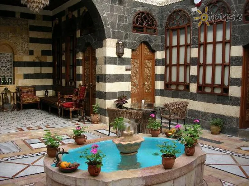 Фото отеля Beit Akbik Hotel 3* Damaskas Sirija išorė ir baseinai