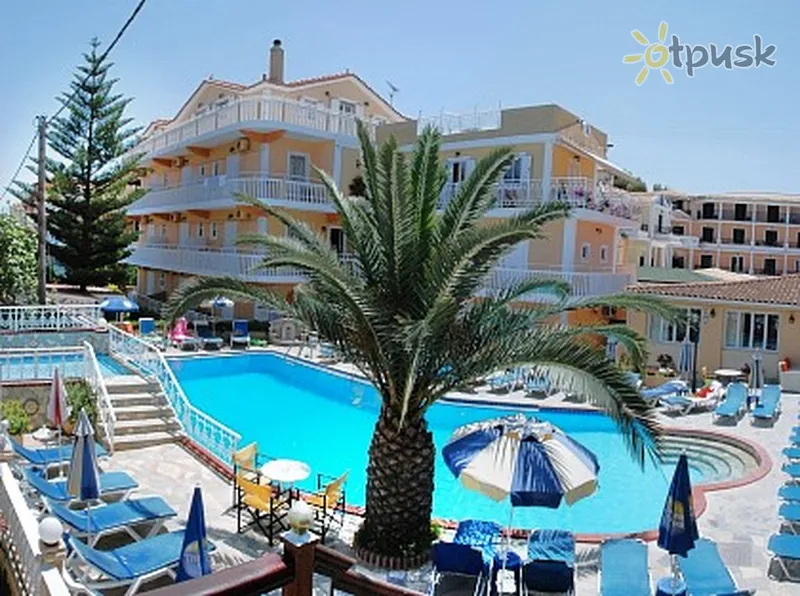 Фото отеля Planos Beach Hotel 3* о. Закинф Греция экстерьер и бассейны