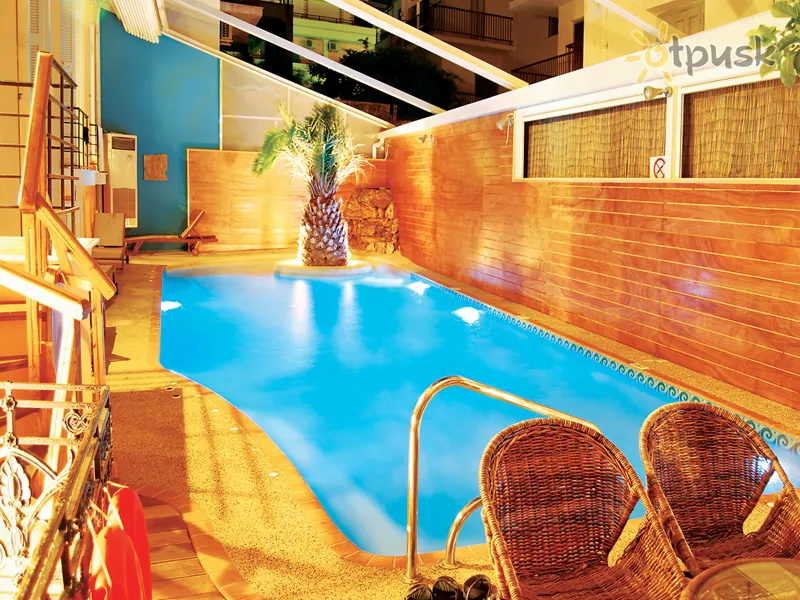 Фото отеля Kosmopolit Hotel 2* Loutraki Graikija išorė ir baseinai