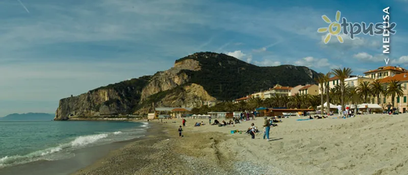 Фото отеля Medusa Hotel 3* Лігурійське узбережжя Італія пляж