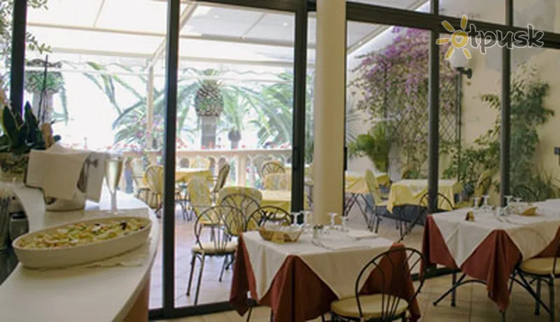 Фото отеля Medusa Hotel 3* Ligūrijos pakrantė Italija barai ir restoranai
