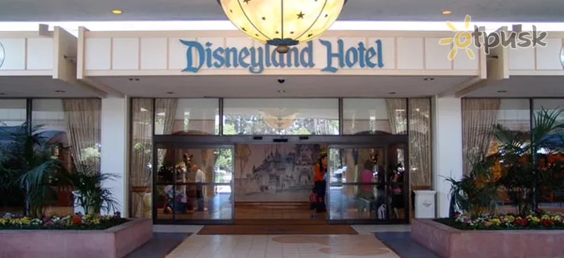 Фото отеля Disneyland Hotel 4* Anaheimas JAV išorė ir baseinai