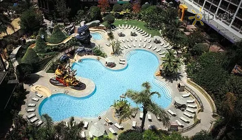 Фото отеля Disneyland Hotel 4* Анахайм США экстерьер и бассейны
