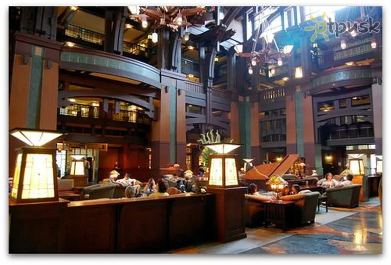 Фото отеля Disney's Grand Californian 5* Anaheimas JAV barai ir restoranai