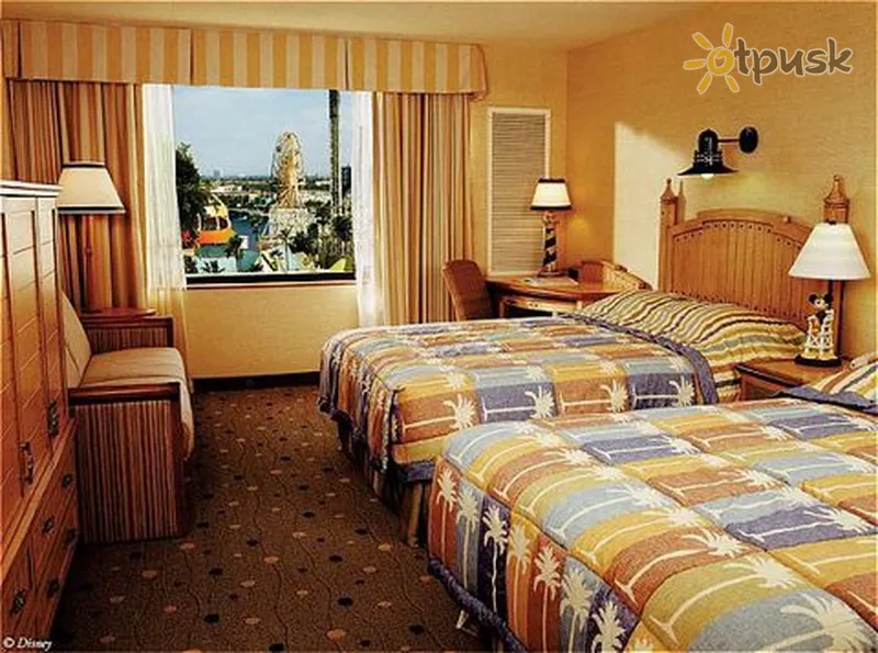 Фото отеля Disney's Paradise Pier Hotel 4* Anaheimas JAV kambariai