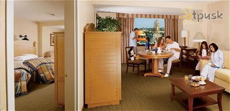 Фото отеля Disney's Paradise Pier Hotel 4* Anaheimas JAV kambariai