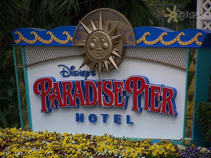 Фото отеля Disney's Paradise Pier Hotel 4* Anaheimas JAV išorė ir baseinai