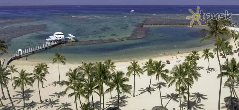 Фото отеля Hilton Hawaiian Village Beach Resort & Spa 5* Гавайские острова США пляж